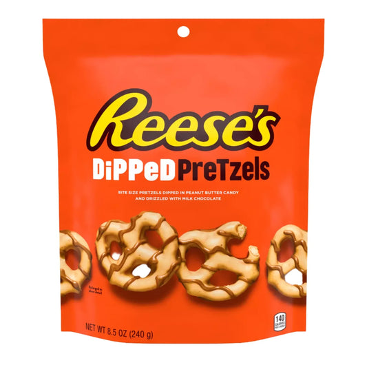 Reese's Dipped Pretzels Pouch 8.5OZ