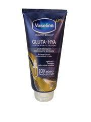 VASELINE GLUTA-HYA SERUM BURST LOTION OVERNIGHT RADIANCE REPAIR 300ML