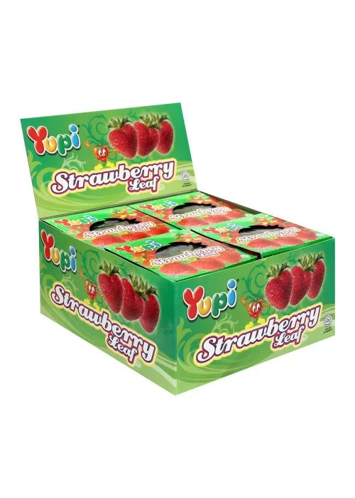Yupi Jelly Strawberry Leaf 432gm