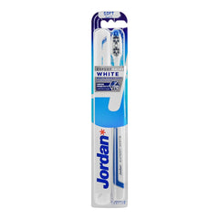 JORDAN EXP SHINY WHITE SOFT TOOTHBRUSH