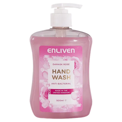 Enliven AntiBacterial Handwash Rose 500ml
