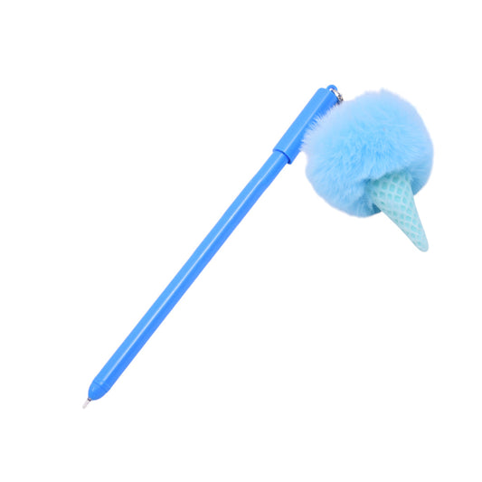 9022 COOL GIRL BALL PEN FURR ICECREAM IR