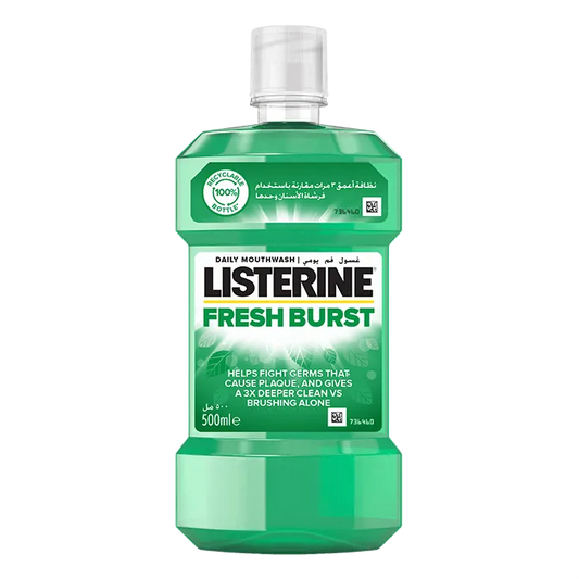 LISTERINE MOUTHWASH FRESH BURST 500ML