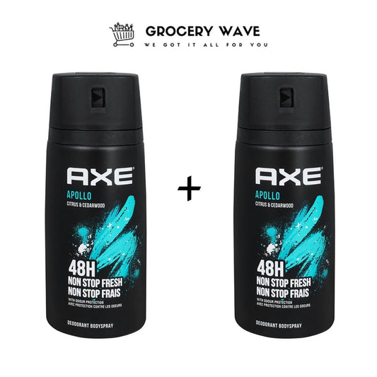 Axe Apollo Deodrant Body Spray 15Oml 1+1