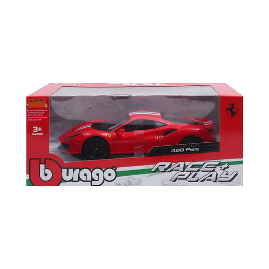 26026RD FERRARI 488 PISTA RED