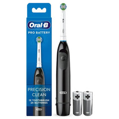 ORAL B PRO BATTERY TOOTH BRUSH PRECISION CLEAN DB5 BLACK