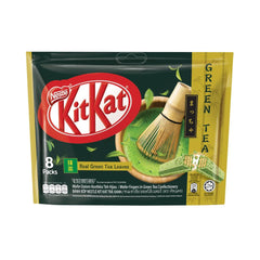 Nestle Kitkats Real Green Tea Matcha Leaves 8 Chocolate Bar 136g
