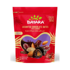 DATES WITH ALMONDS & ASSORTED CHOCOLATE 250G