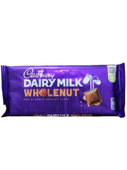 CADBURY DAIRY MILK WHOLE NUT 180 GM