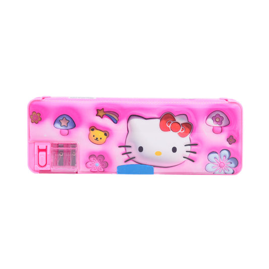 B-8700 GEOMARTY CASE 2 SIDED HELLO KITTY