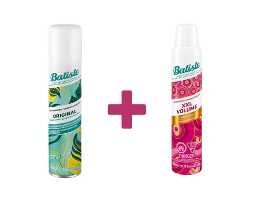 Bundle 06 Batiste Dry Shampoo  Original &  XXL Volume