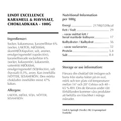Lindt Carmel Dark Chocolates 100g