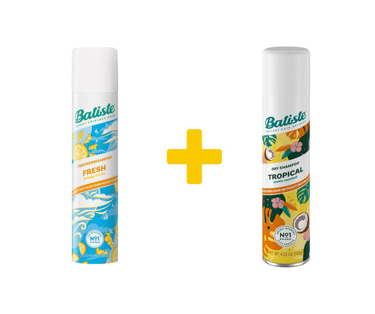 Bundle 08 Batiste Dry Shampoo Fresh & Tropical