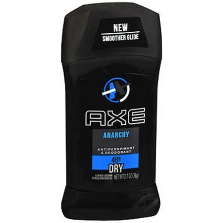 Axe Dry Anti-Perspirant Invisible Solid, Anarchy 2.70 oz (Pack of 6)