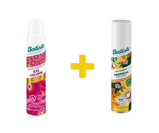 Bundle 09 Batiste Dry Shampoo XXL Volume & Tropical
