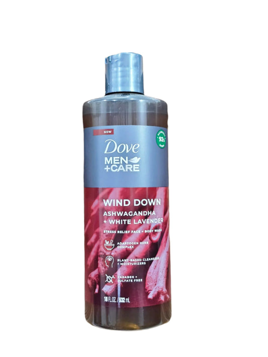 Dove Men+Care Ashwagandha+White Lavender Body Wash 532ml