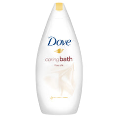 Dove Caring Bath Fine Silk Body Wash - 750ml