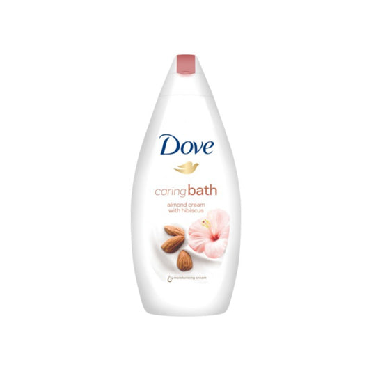 Dove Caring Bath Almond Creme & Hibiscus Body Wash - 750ml