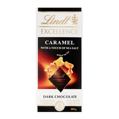 Lindt Carmel Dark Chocolates 100g