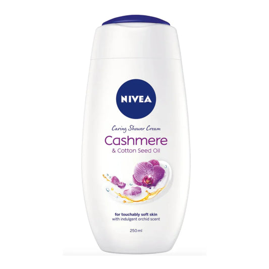 NIVEA CARE SHOWER CASHMERE & COTTONSEED OIL 250ML
