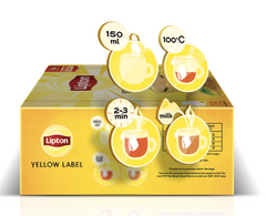 LIPTON TEA YELLOW LABEL 50 TEA BAGS 100 GM