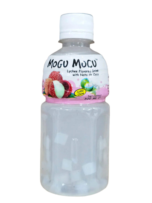 MOGU MOCU Lychee Flavor Drink with Nata De Coco 320ml