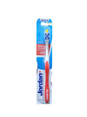 JORDAN TOTAL CLEAN MEDIUM TOOTHBRUSH