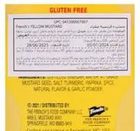 French's Classic Yellow Mustard 226g
