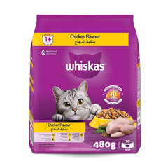Whiskas Bag Chicken 1+ 480gm