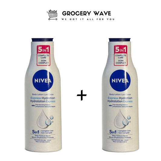 NIVEA BODY LOTION EXPRESS HUDRATION  5IN1 250ML