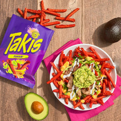 TAKIS FUEGO TORTILLA CHIPS HOT CHILLI &LIME 56GM