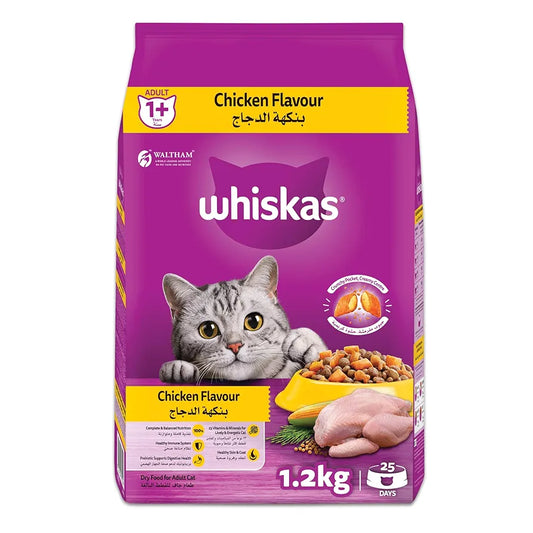 Whiskas Bag Chicken 1+ 1.2kg