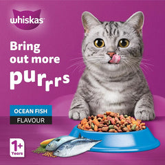 Whiskas Bag Ocean Fish 1+ 480gm