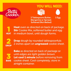 Betty Crocker Reeses Mini Pieces Cookie Mix