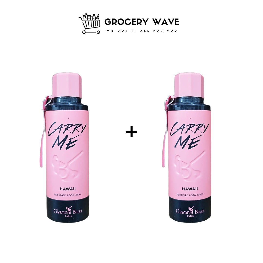 Carry Me Hawaii Giovanni Bacci Spray Deodorant For Women – 200 ml 1+1