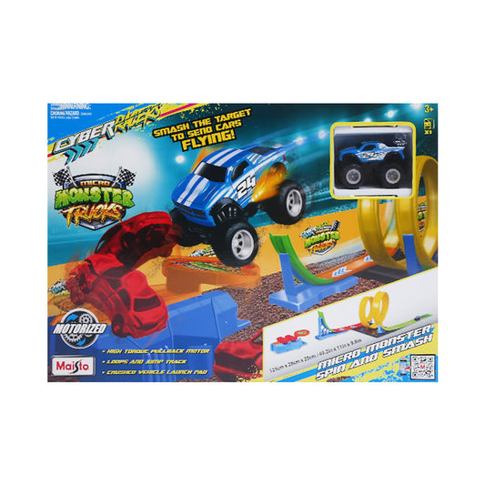 12558 MAISTO MICRO MONSTER SPIN & SMASH TRACK A.I