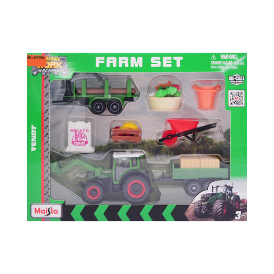 12564 MAISTO MINI WORK MACHINES FARM PLAY SET A.I