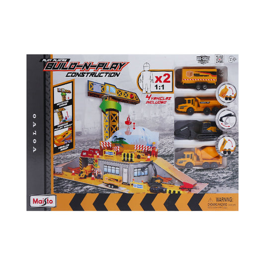 12571 MAISTO VOLVO BUILD-N-PLAY DELUXE PLAYSET A.I
