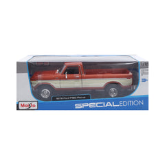 31462 MAISTO DIE CAST FORD F150 PICK-UP 1979 BROWN CAR