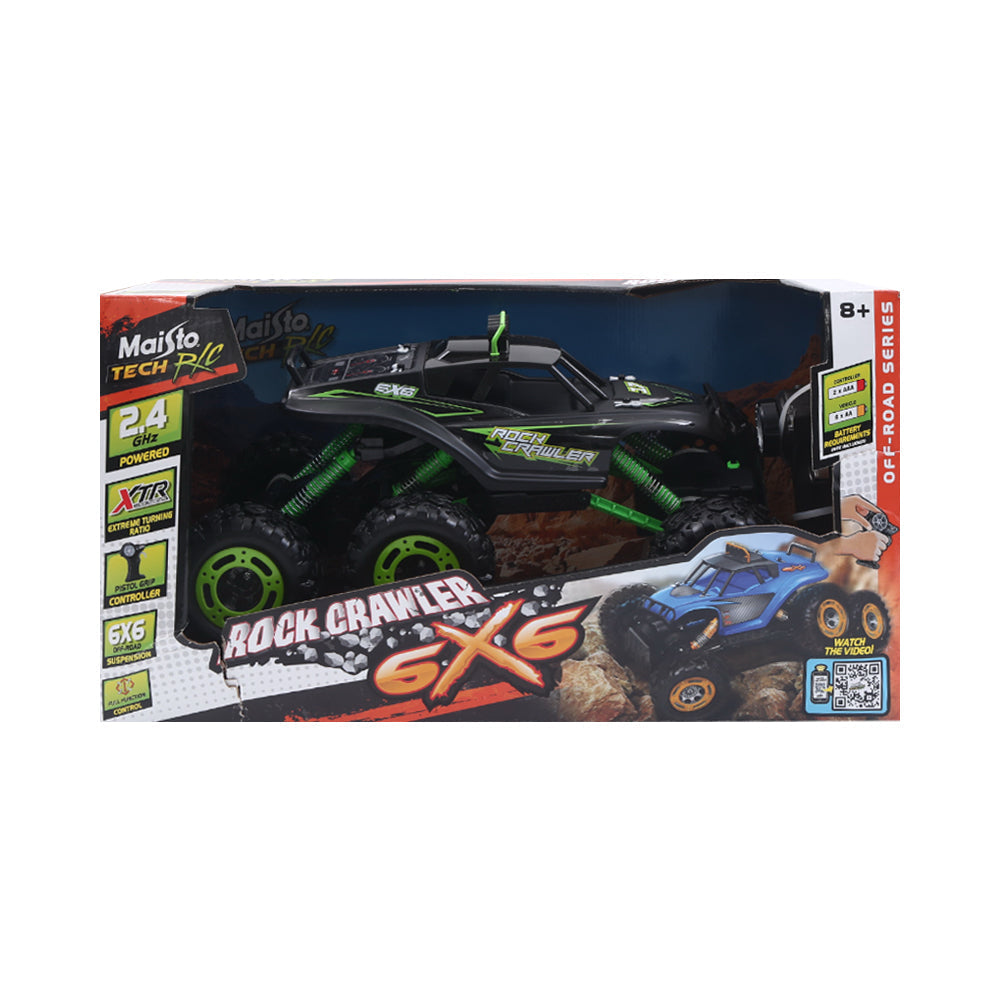 82745 MAISTO RC ROCK CRAWLER 6X6 CAR