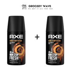 '-Axe Dark Temptation Deodrant Body Spray 15Oml 1+1