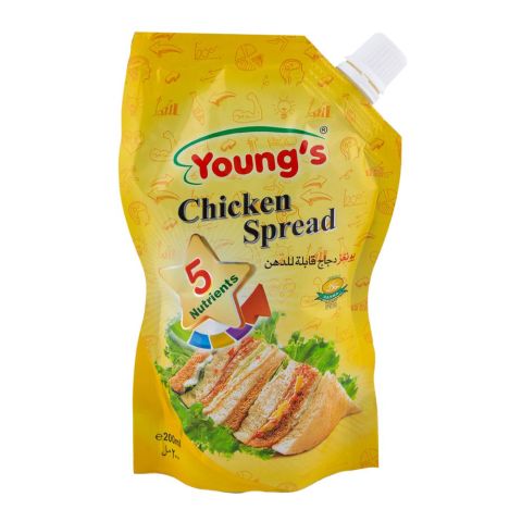 Young's Chicken Spread 200ml 100% of100