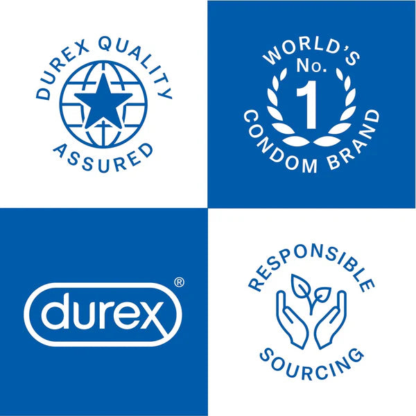 Durex Condoms Invisible Extra Thin Condoms 12s