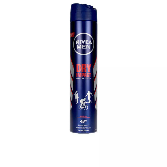 Nivea MEN DRY IMPACT PLUS anti-transpirante spray Deodorant Nivea 200ML