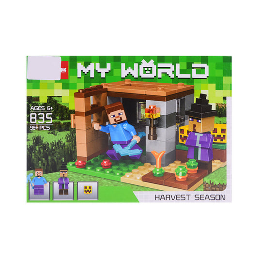 832-835 JISI CUBE WORLD 4 PCS