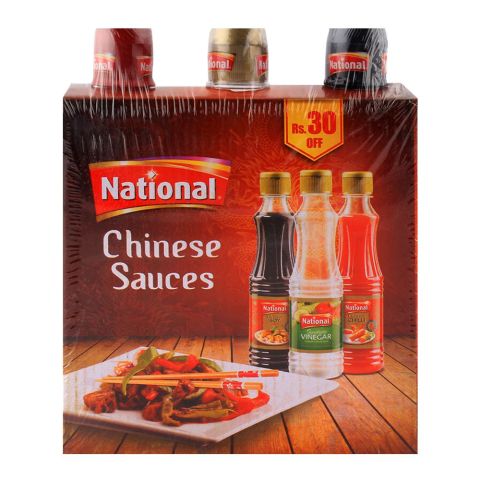 National Chinese Sauces 3x300ml Value Pack