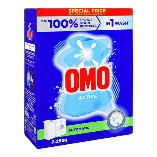 OMO DETERGENT ACTIVE BLUE 2250G