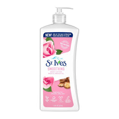 ST'IVES BODYLOTION ROSE & ARGAN OIL 621ML