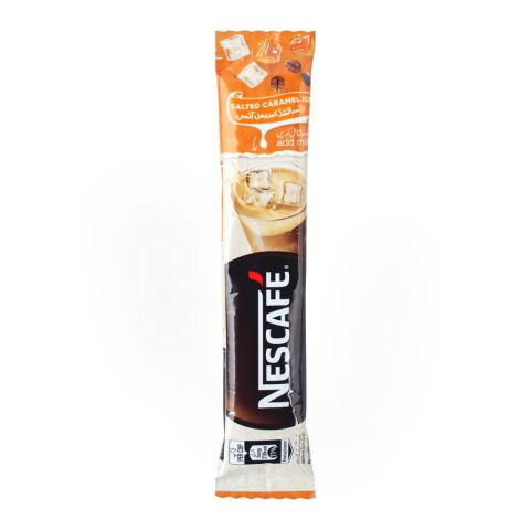 Nestle Nescafe 3-In-1 Salted Caramel Ice Coffee Sachet, 21g