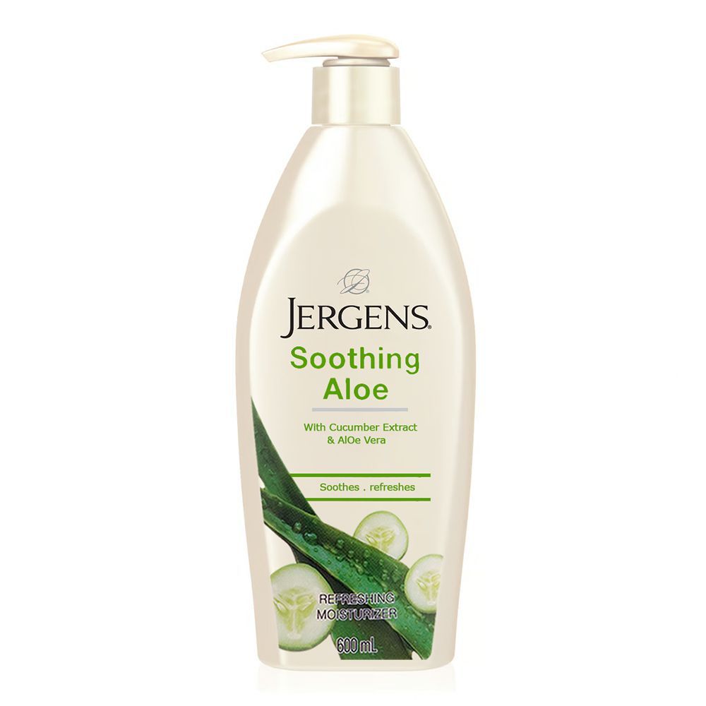 JERGENS BODY LOTION SOOTHING ALEO 600ML